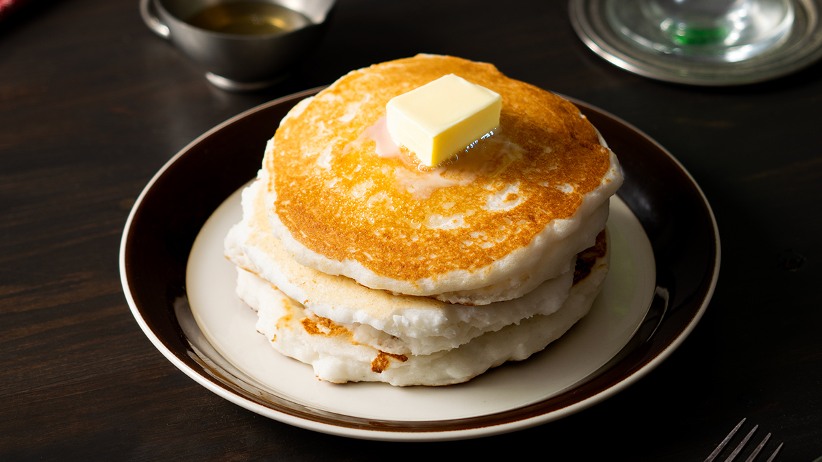 朝ごはんにも、おやつにも　米粉のパンケーキ