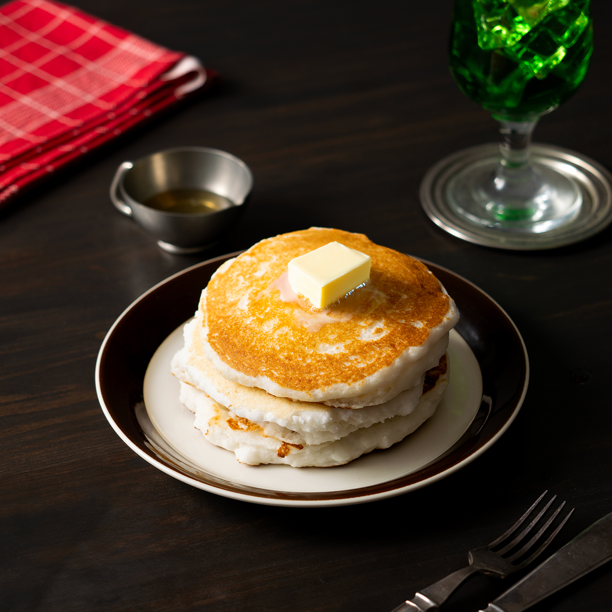 朝ごはんにも、おやつにも　米粉のパンケーキ