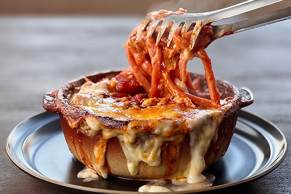 大和牛・ヤマトポークの溶岩ボロネーゼ