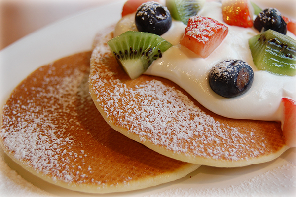 奈良県産米粉のパンケーキ