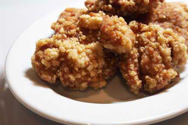四万十鶏の米粉唐揚げ