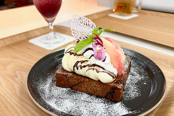 チョコバナナトースト