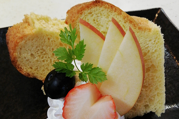 米粉のシフォンケーキ