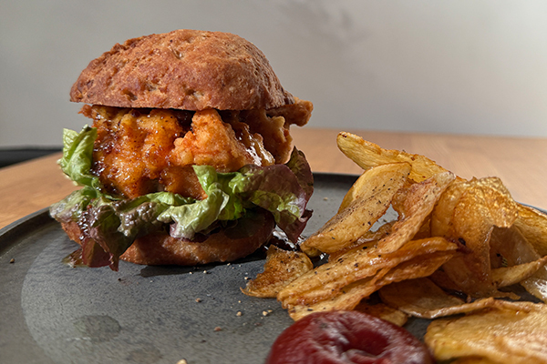 ハニーマスタードチキンバーガー