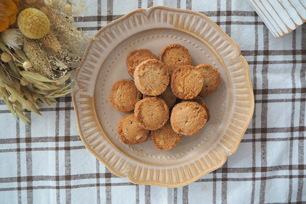 米粉の胡桃シナモンクッキー