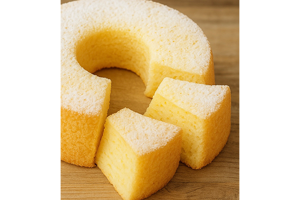 生シフォンケーキ 5号(直径15センチ)サイズ