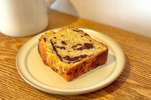 米粉のバナナココアパウンドケーキ