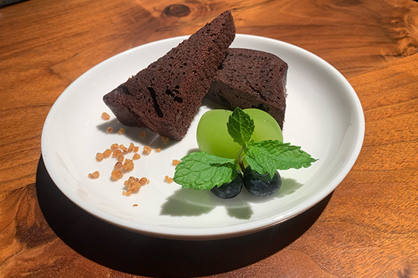 米粉仕立ての濃密ガトーショコラ