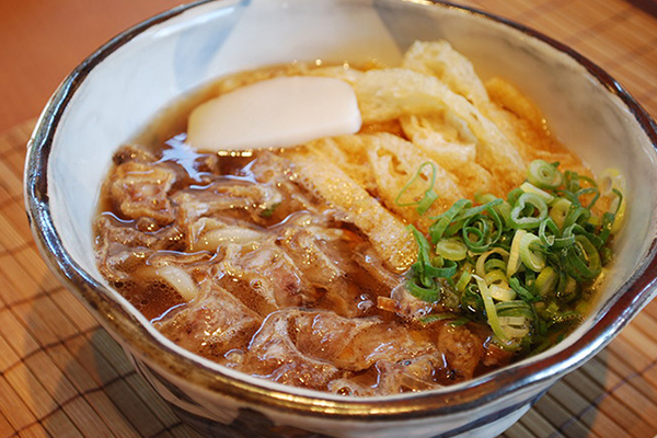 米粉のかすうどん