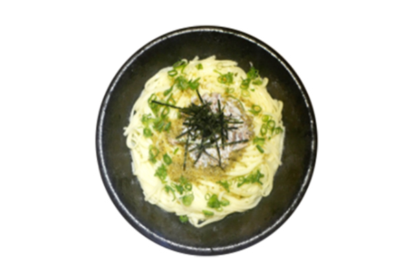 自家製アンチョビと淡路しらすの塩油そば