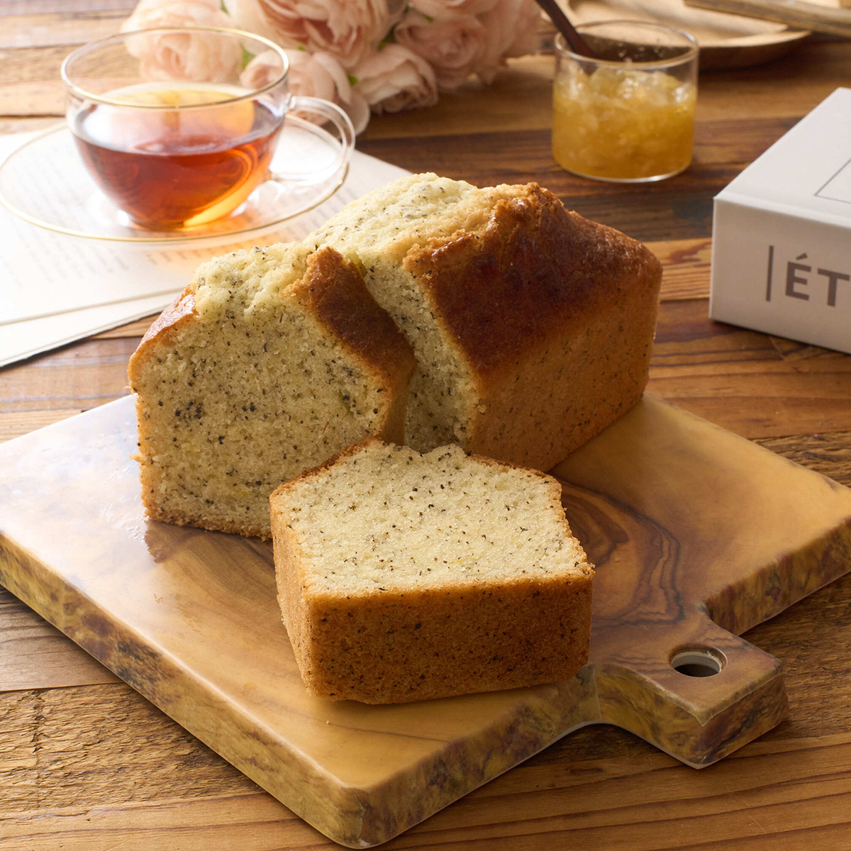 米粉の紅茶パウンドケーキ