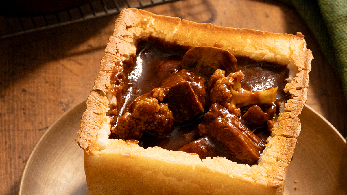 米粉のブレッドボウルシチュー