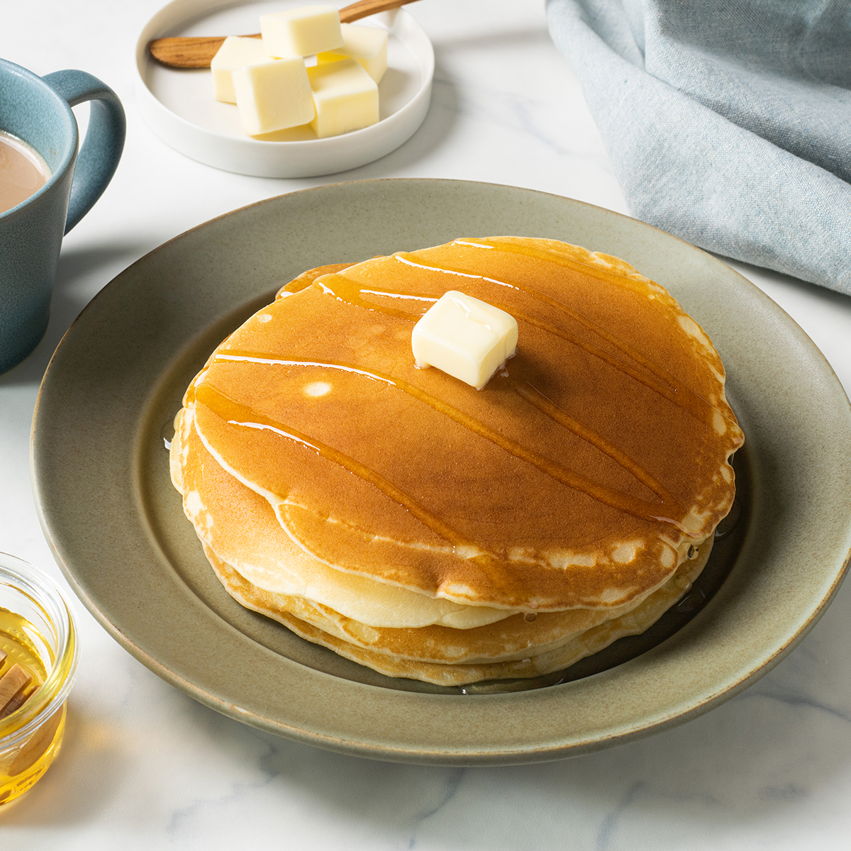 もちもち米粉パンケーキ