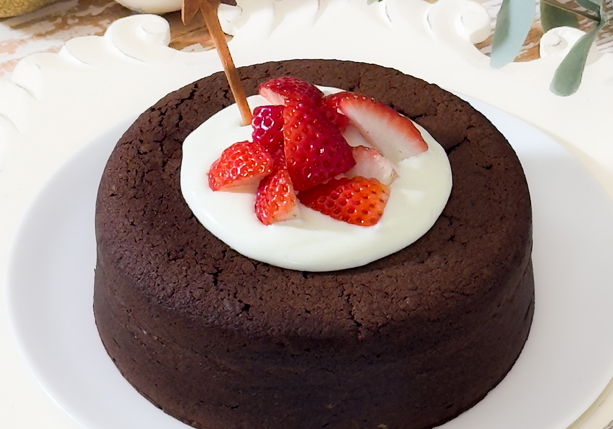 米粉のチョコレートケーキ