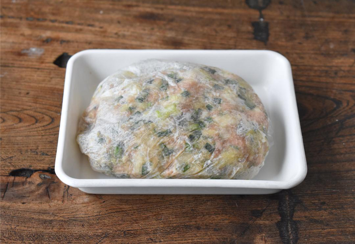 中の具はあらかじめ作っておく