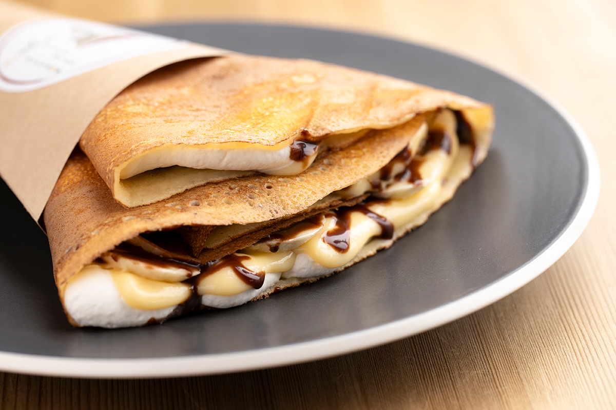 チョコバナナWクリーム